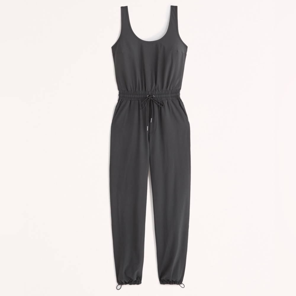 Abercrombie Traveler Jumpsuit - Black